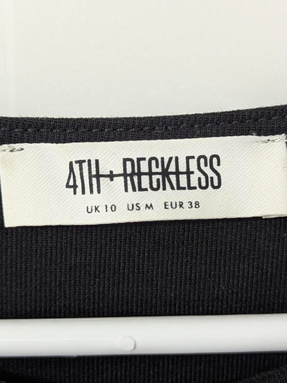 4th & Reckless Women's Black and Cream Dress - Picture 7 of 8